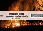Prikupljanje pomoći stradalima u požaru u Omišu